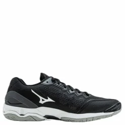 Mizuno Wave Stealth V  White/Black Vit och Svart Best