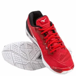 Wave Stealth V  White/Red*Mizuno Best