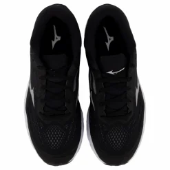 Wave Stream 2 Black/silver/oyster Mushroom*Mizuno Outlet