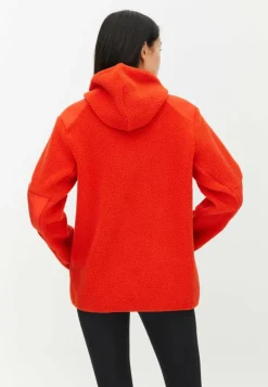 Röhnisch Wazzi Pile Hoodie Poinciana Röd