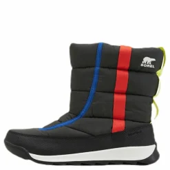 Whitney II Puffy Mid Junior Blue/Grey/Red*Sorel Sale