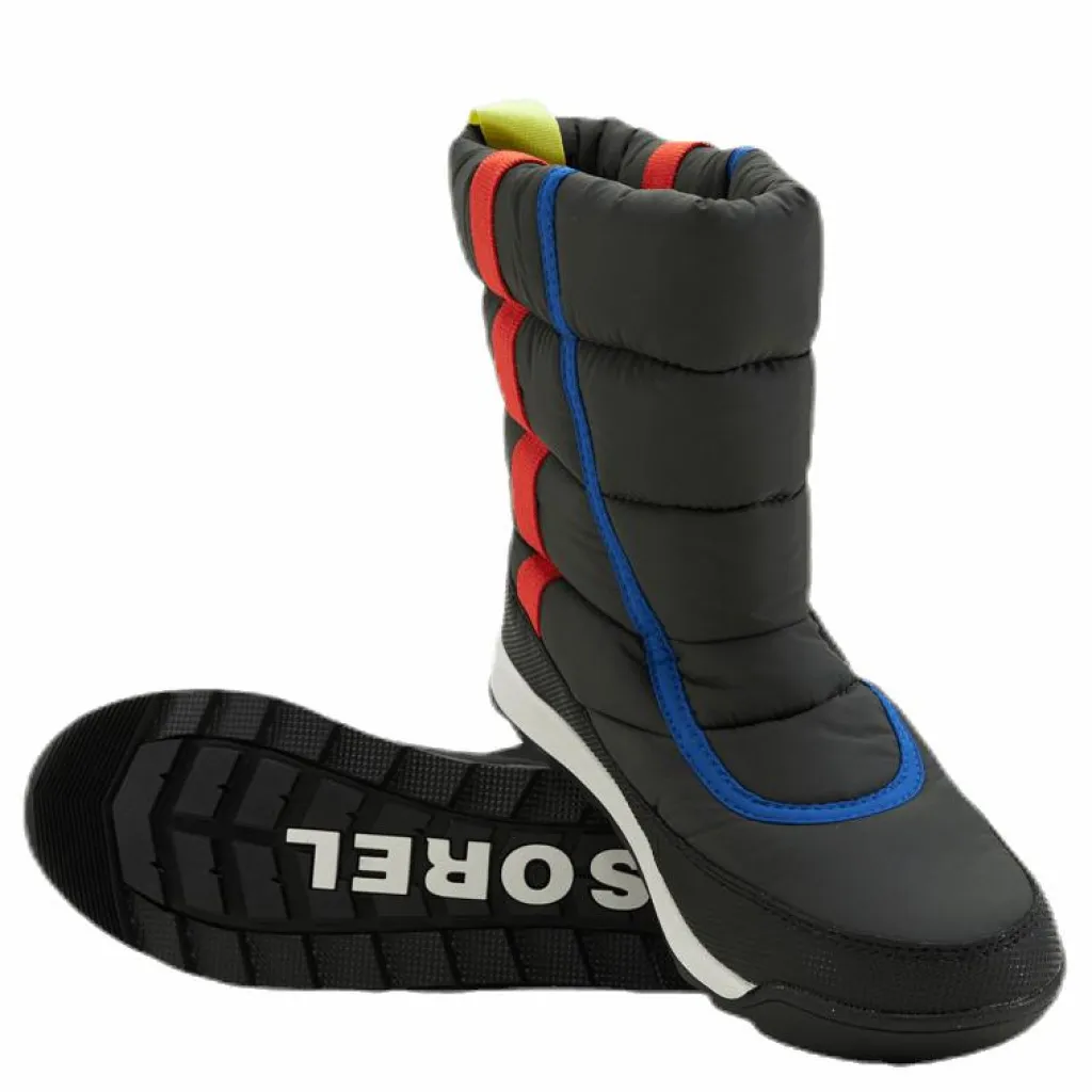 Whitney II Puffy Mid Junior Blue/Grey/Red*Sorel Sale