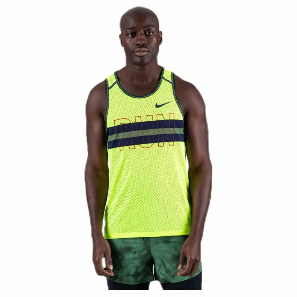 Wil Run Tank Mesh Green*Nike Online