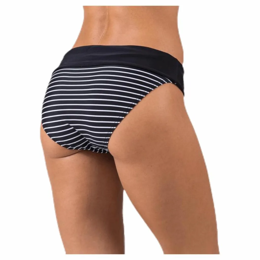 Wild In Stripes Folded Brief White/Black*Abecita