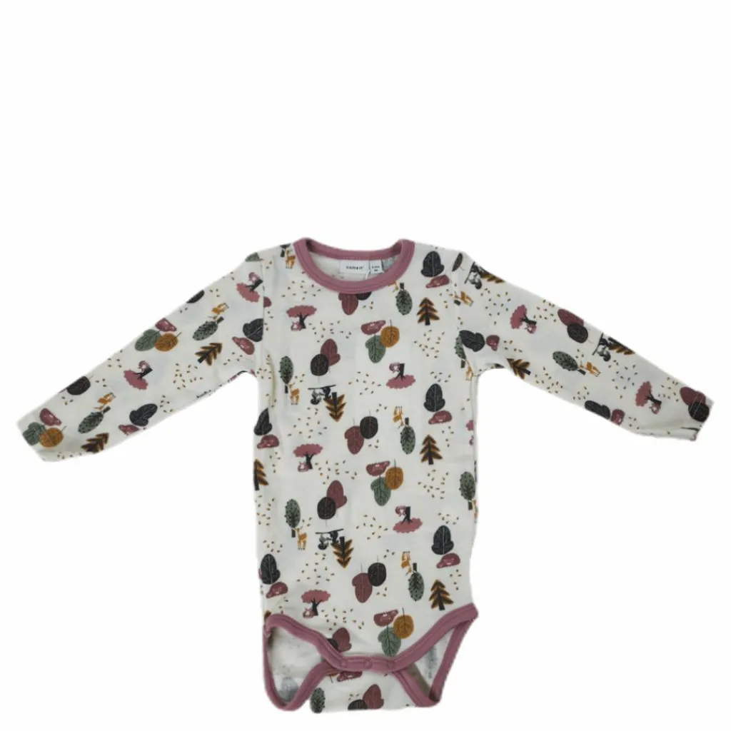 Willit Wool Ls Body White*Name It Hot