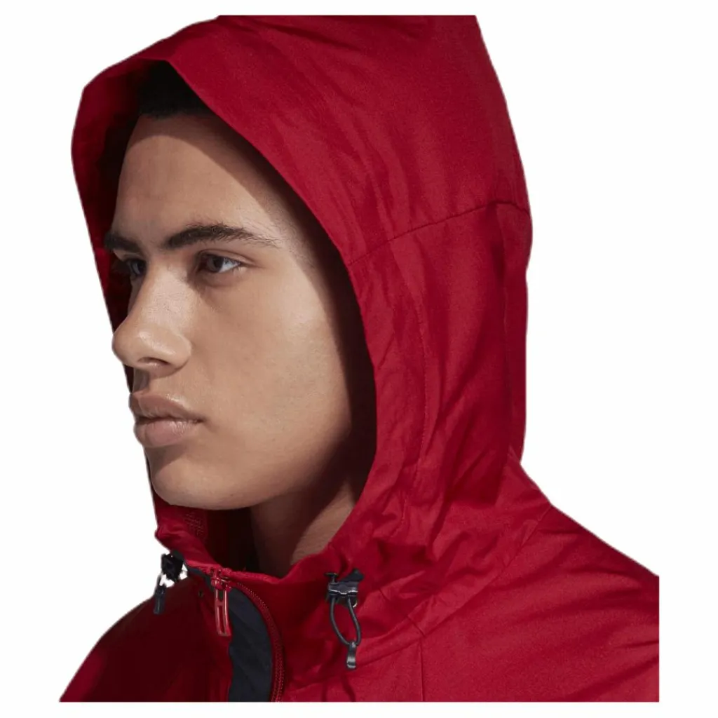 adidas Wind Jacket Lined Red Röd