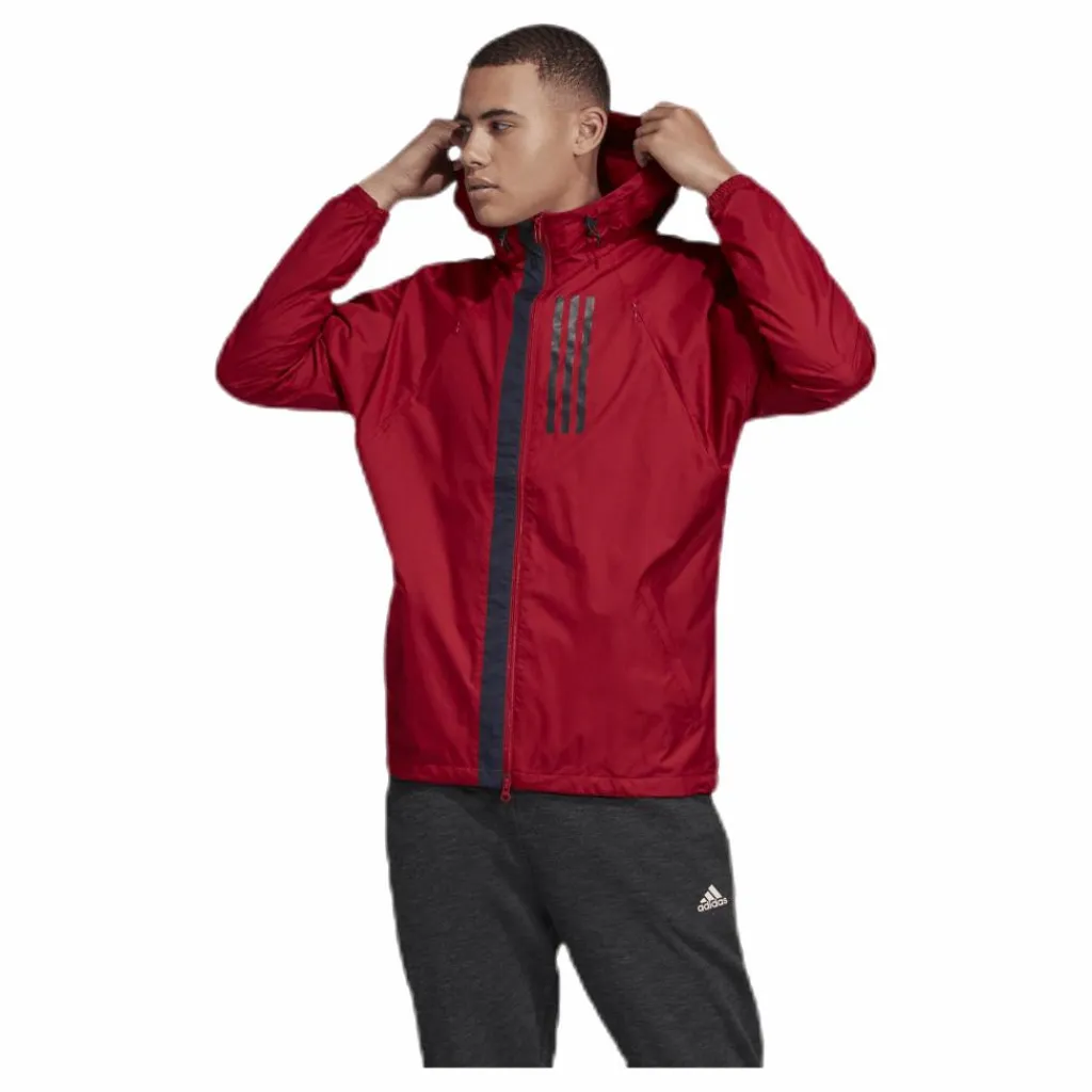 adidas Wind Jacket Lined Red Röd