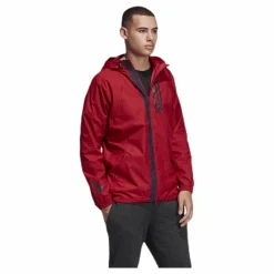 adidas Wind Jacket Lined Red Röd