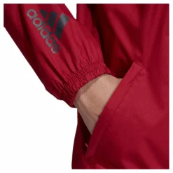 adidas Wind Jacket Lined Red Röd