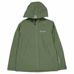 Tenson Winga Rain Jacket Women Beetle Grön Best