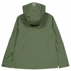 Tenson Winga Rain Jacket Women Beetle Grön Best