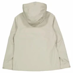 Tenson Winga Rain Jacket Women Sustained Grey Beige New
