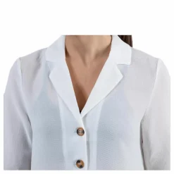 Only Winner Button Shirt White Vit Outlet