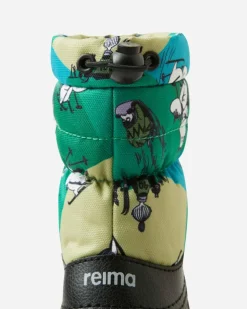 Reima Winter Boots, Moomin Nefar Enchanted Green Discount