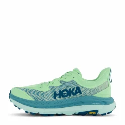 W mafate speed 4 Lime glow / ocean mist*Hoka Outlet