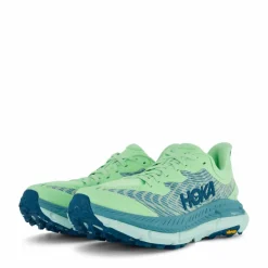W mafate speed 4 Lime glow / ocean mist*Hoka Outlet