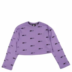 Wmns Printed Fleece Crewneck Pink*Nike Sale
