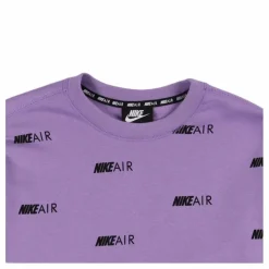 Wmns Printed Fleece Crewneck Pink*Nike Sale