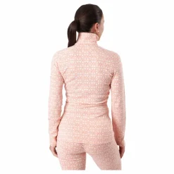 Icebreaker Women 250 Vertex Ls Half Zip A Snow/flash/j Rosa Clearance