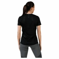 adidas Women D2M Logo T-Shirt Black / Grey Six Svart Online