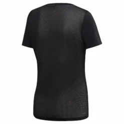 adidas Women D2M Logo T-Shirt Black / Grey Six Svart Online