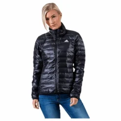 adidas Women Varilite Down Jacket Black Svart