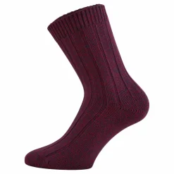 Norfolk Womens Bamboo Blended Walking Socks - Suzy Red Röd Outlet