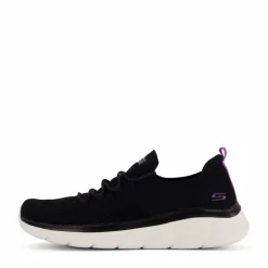 Skechers Womens Bobs B Flex Blk Svart Clearance