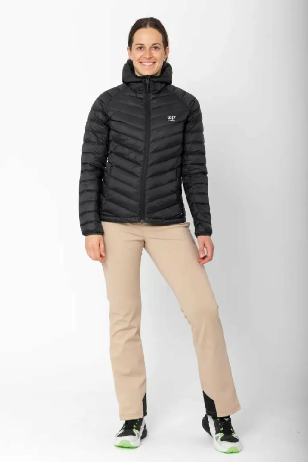 2117 of Sweden Women’S Down Jacket Disbo Black New