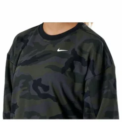Nike Women'S Dri-Fit Get Fit Training Crew Thunder Grey/White Grön Sale