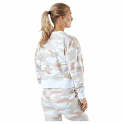 Nike Women'S Dri-Fit Get Fit Training Crew White/White Vit Hot