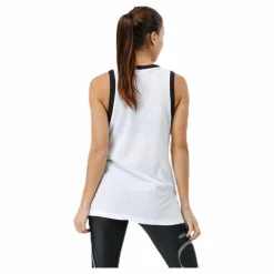 Nike Women's Elite Tank Vit och Svart Clearance