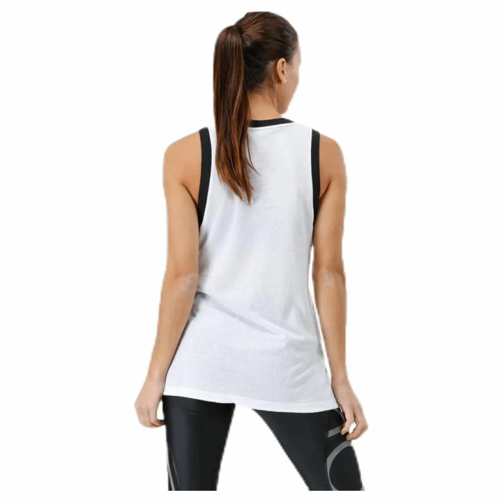 Nike Women's Elite Tank Vit och Svart Clearance