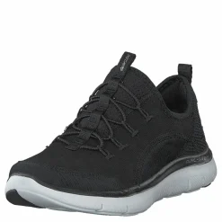 Skechers Womens Flex Appeal 2.0 Bkw Svart Discount