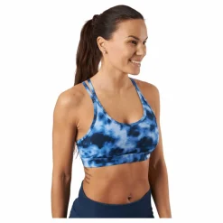 2XU Women's Form Strappy Crop Top Blue Blå