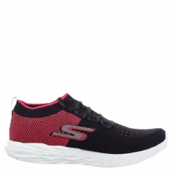 Womens Go Run 6 Pink/Black*Skechers Discount