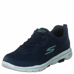 Womens Gowalk 5 - Guardian Nvaq Navy Aqua*Skechers New