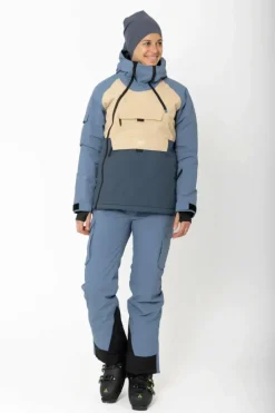 2117 of Sweden Women’S Light Padded Ski Jacket Nelkerim Dusty Blue
