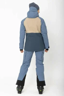2117 of Sweden Women’S Light Padded Ski Jacket Nelkerim Dusty Blue