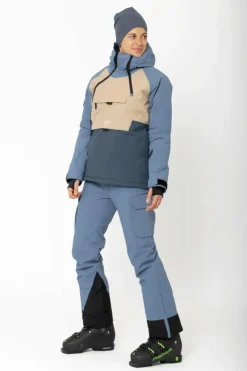 2117 of Sweden Women’S Light Padded Ski Jacket Nelkerim Dusty Blue