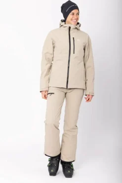 Women’S Light Padded Ski Jacket Kabo Sand*2117 of Sweden Clearance