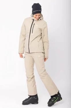Women’S Light Padded Ski Jacket Kabo Sand*2117 of Sweden Clearance