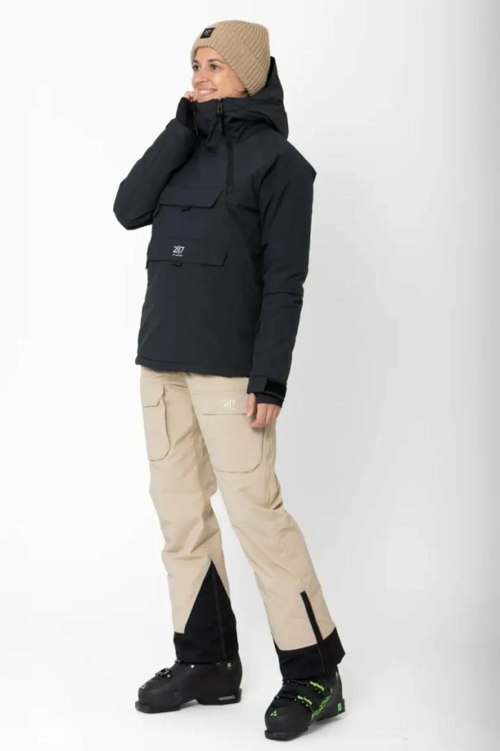 2117 of Sweden Women’S Light Padded Ski Jacket Nelkerim Black Best
