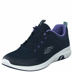 Skechers Womens Navy Purple Blå Clearance