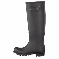 Hunter Women's Original Tall Black Svart och Grå Sale