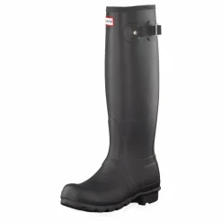 Hunter Women's Original Tall Black Svart och Grå Sale