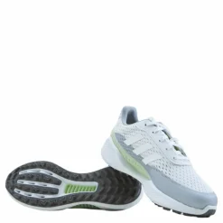 adidas Women's Summervent Spikeless Golf Shoes Cloud White / Cloud White / Almost Lime Blå Sale