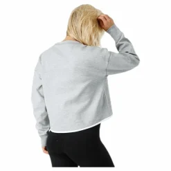 Nike Women's Tech Fleece Crew Dk Grå Discount