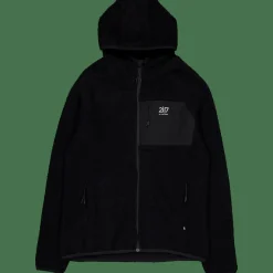 2117 of Sweden Women’S Wool Pile Hoodie Skord Black Best