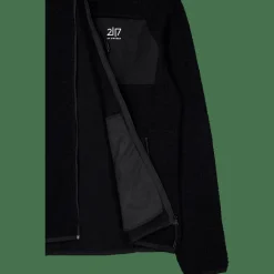 2117 of Sweden Women’S Wool Pile Hoodie Skord Black Best